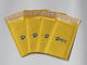 ปรับแต่งการพิมพ์สีเหลือง Kraft Bubble Mailer, ถุงไปรษณีย์กันกระแทก 165 * 200 + 40 มม. และ 150 * 180 + 40 มม.