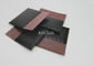 ถุงเก็บฝุ่นสีดำเงา ISO9001 สองชั้น 4x6 Black Metallic Bubble Mailers