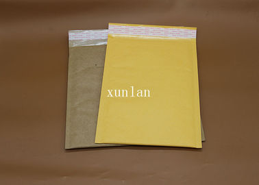 ซองกันกระแทกกระดาษคราฟท์สีน้ำตาล / เหลืองสำหรับส่งบัตร IC