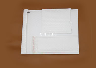ถุงซองจดหมายโพลีสีขาวทนต่อแรงกระแทกสำหรับการส่งจดหมาย / บรรจุภัณฑ์